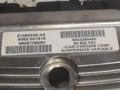 Gebrauchtes Autoersatzteil steuergerät federungssteuergerät zum citroen c6 (td_) 2.7 hdi oem-iam-referenzen 9658708280  