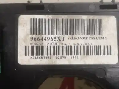 Автозапчасти б/у многофункциональное управление за citroen c4 picasso i monospace (ud_) 2.0 i 16v ссылки oem iam 96644965xt  