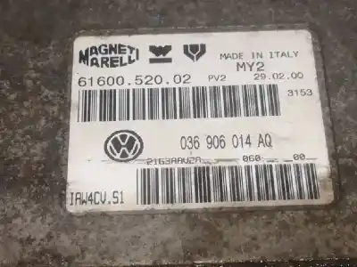 Автозапчасти б/у блок управления двигателем за seat leon (1m1) 1.4 16v ссылки oem iam 036906014aq  