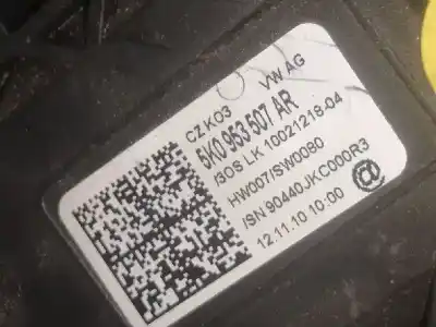 Автозапчастина б/у многофункційне управління для volkswagen caddy ka/kb (2c) cay посилання на oem iam 5k0953507ar  
