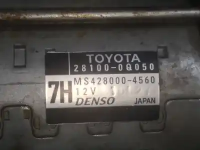 Автозапчастина б/у двигун запускається для toyota yaris (ksp9/scp9/nlp9) 1kr посилання на oem iam 281000q050  