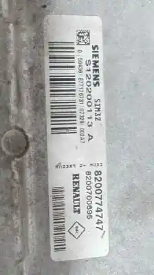Second-hand car spare part ecu engine control for renault twingo ii (cn0_) 1.2 16v (cn04, cn0a, cn0b) oem iam references 8200774747  