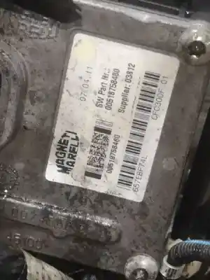 Second-hand car spare part gearbox for fiat iii evo punto (199) 199b1000 oem iam references 518758480  