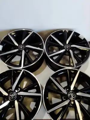 Second-hand car spare part rims set for toyota auris (e18) 2zrfxe oem iam references pack 17 toyota  