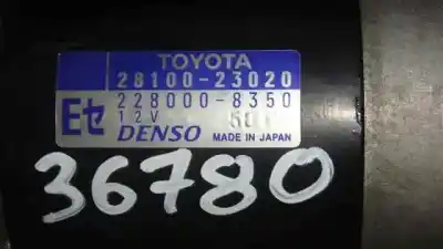 Автозапчастина б/у двигун запускається для toyota yaris (ncp1/nlp1/scp1) 1szfe посилання на oem iam 2810023020  