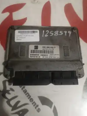 Second-hand car spare part ECU ENGINE CONTROL for SEAT IBIZA (6L1)  OEM IAM references 03E906033P  