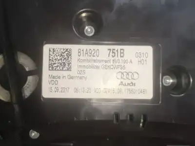Автозапчасти б/у приборная доска за audi q2 (gab) dfha ссылки oem iam 81a920751b   Автозапчасти б/у приборная доска за audi q2 (gab) dfha ссылки oem iam 81a920751b