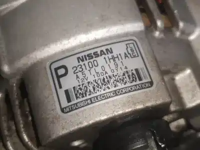 Second-hand car spare part alternator for nissan micra (k13k/kk) hr12 oem iam references 231001hh1a  