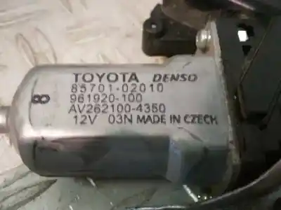 Автозапчастина б/у регулятор переднього правого скла для toyota auris (_e15_) 1.4 d-4d (nde150_) посилання на oem iam 8570102010  