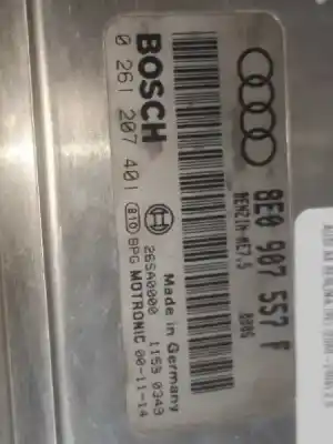 Автозапчасти б/у блок управления двигателем за audi a4 b6 (8e2) 2.0 ссылки oem iam 8e0907557f  