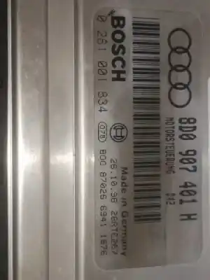 Автозапчасти б/у блок управления двигателем за audi a4 b5 (8d2) 2.5 tdi ссылки oem iam 8d0907401h  