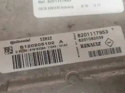 Автозапчасти б/у блок управления двигателем за dacia sandero d4ff7 ссылки oem iam 8201117953  