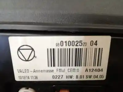 Pezzo di ricambio per auto di seconda mano display multifunzione per citroen c4 cactus 9hp riferimenti oem iam 98010025zd  