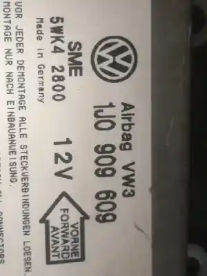 Автозапчасти б/у блок управления подушками безопасности за seat toledo ii (1m2) 1.9 tdi ссылки oem iam 1j0909609  