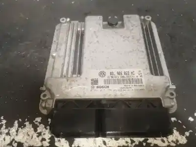 Second-hand car spare part ECU ENGINE CONTROL for VOLKSWAGEN GOLF VI (5K1)  OEM IAM references 03L906022MC  