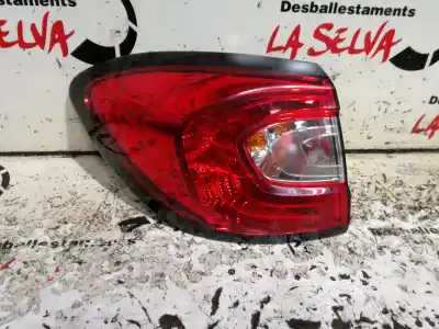 Second-hand car spare part left tailgate light for renault captur i k9k646 oem iam references 265557367r