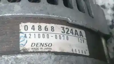 Автозапчасти б/у генератор за chrysler voyager (rg) b o 2.4l ссылки oem iam 04868324aa  