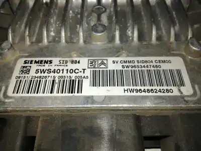 Автозапчасти б/у блок управления двигателем за citroen c3 i (fc_, fn_) 1.4 hdi ссылки oem iam 9653447480  
