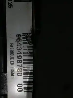 Автозапчасти б/у БЛОК УПРАВЛЕНИЯ БСМ за CITROEN C3  ссылки OEM IAM 9643498780  