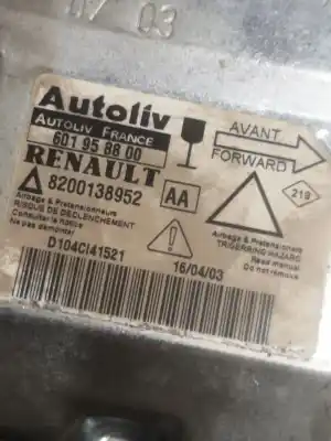 Автозапчасти б/у блок управления подушками безопасности за renault laguna ii (bg0) f9qc7 ссылки oem iam 8200138952  