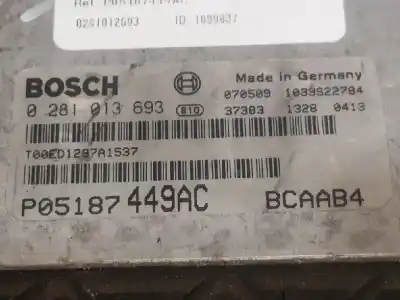 Автозапчастина б/у ебу контролер двигуна для dodge caliber 1.8 посилання на oem iam p05187449ac  