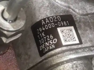 Pezzo di ricambio per auto di seconda mano pompa diniezione per subaru forester (s12/sh) ee20 riferimenti oem iam 2940000981  