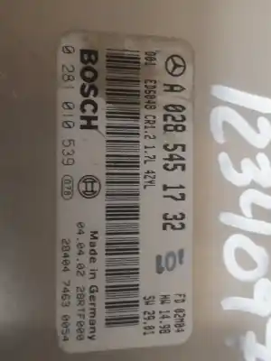 İkinci el araba yedek parçası ecu motor kontrol cihazi için mercedes-benz vaneo (bm 414) compact van 668914 oem iam referansları a0285451732  
