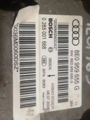 Автозапчасти б/у блок управления подушками безопасности за audi a4 b7 (8ec) 2.0 tdi 16v ссылки oem iam 8e0959655g  