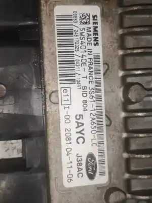 İkinci el araba yedek parçası ecu motor kontrol cihazi için ford fiesta (cbk) d/f6ja oem iam referansları 3s6112a650lc  