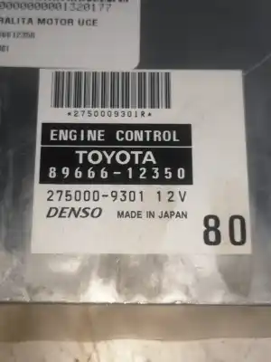 Second-hand car spare part ecu engine control for toyota corolla (e12) 3zzfe oem iam references 8966612350  