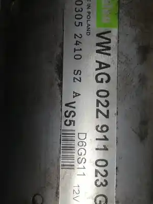 Pezzo di ricambio per auto di seconda mano motorino di avviamento per audi a3 sportback (8pa) 2.0 fsi riferimenti oem iam 02z911023g