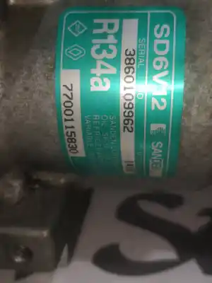 Pezzo di ricambio per auto di seconda mano compressore aria condizionata per renault clio ii fase i (b/cb0) d7fd7 riferimenti oem iam 7700115830  