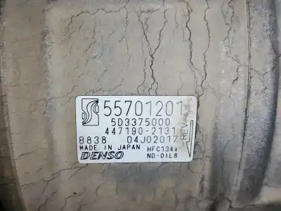 Pièce détachée automobile d'occasion compresseur de climatisation pour fiat sedici (189_) 1.9 d multijet références oem iam slv55701201  4471902131