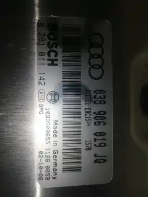 Автозапчасти б/у блок управления двигателем за audi a4 b6 (8e2) 1.9 tdi ссылки oem iam 038906019jq  
