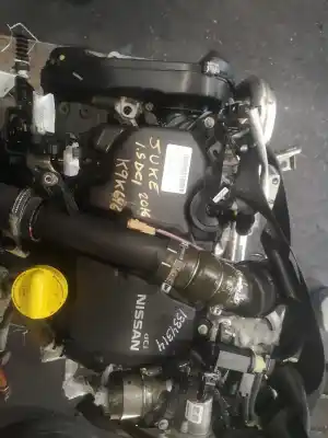 Second-hand car spare part complete engine for nissan juke (f15e) k9k646 oem iam references k9k646  