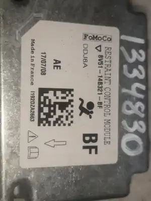 Автозапчасти б/у блок управления подушками безопасности за ford fiesta vi (cb1, ccn) 1.4 ссылки oem iam 8v5114b321bf  