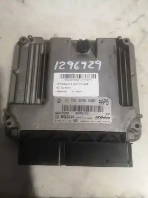 Pièce détachée automobile d'occasion calculateur moteur ecu pour opel insignia sports tourer a20dtj références oem iam 55576906  