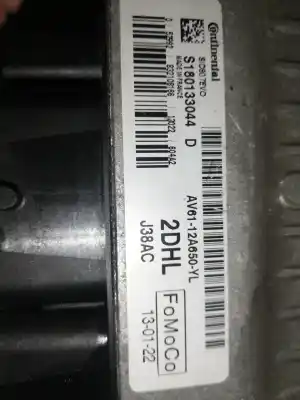 Second-hand car spare part ecu engine control for ford c-max ii (dxa/cb7, dxa/ceu) 1.6 tdci oem iam references av6112a650yl  