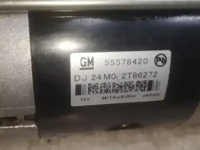 Pièce détachée automobile d'occasion démarreur de voiture pour opel mokka a17dts références oem iam 55578420