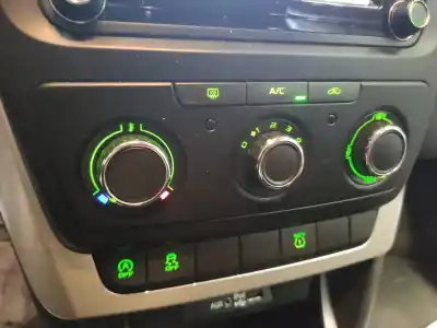 Second-hand car spare part heating / air conditioning control panel for skoda yeti (5l) (2009) cyvb oem iam references 