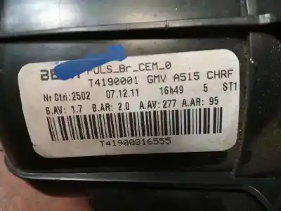 Автозапчастина б/у вентилятор опалення для citroen c3 8hr посилання на oem iam t4190001  