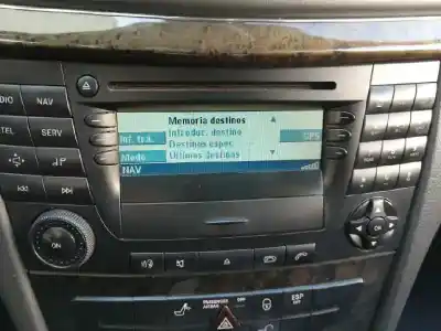 Second-hand car spare part gps navigation system for mercedes-benz clase e (bm 211) berlina om 647.961 oem iam references   