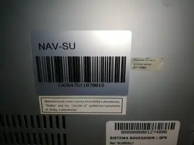 Gebrauchtes Autoersatzteil gps-navigationssystem zum subaru forester (s12/sh) ee20 oem-iam-referenzen m5xl7  