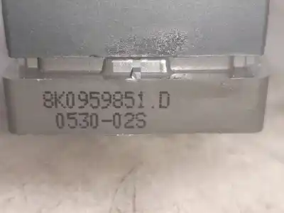 Peça sobressalente para automóvel em segunda mão botão / interruptor elevador vidro dianteiro esquerdo por audi a4 b8 avant (8k5) 2.0 tdi referências oem iam 8k0959851d  