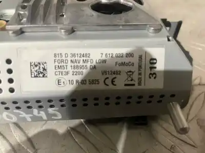 Автозапчастина б/у gps навігаційна система для ford grand c-max (cb7) m1da посилання на oem iam em5t18b955da  