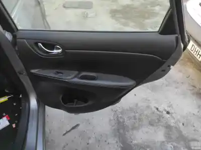 Peça sobressalente para automóvel em segunda mão forra / revestimento da porta traseira direita por nissan pulsar (c13m) k9k636 referências oem iam   