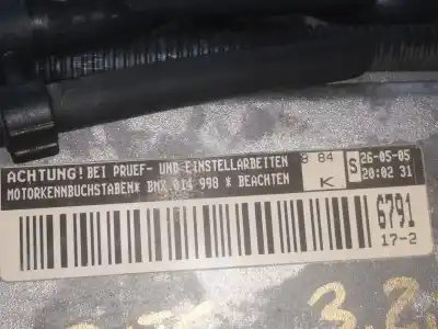 İkinci el araba yedek parçası komple motor için volkswagen touareg (7la) bmx oem iam referansları bmx  