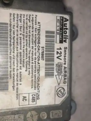 Pezzo di ricambio per auto di seconda mano centralina airbag per fiat i doblò (119) 199a2000 riferimenti oem iam 51768697  