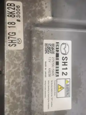 Second-hand car spare part ecu engine control for mazda cx-5 (ke) shy4 oem iam references 2757005605  