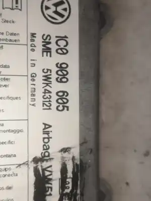 Автозапчастина б/у блок управління подушками безпеки для skoda octavia combi (1u5) asv посилання на oem iam 1c0909605  